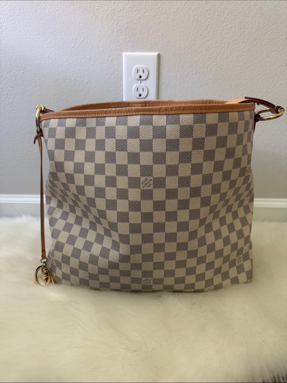 Louis Vuitton Damier Azur Delightful mm